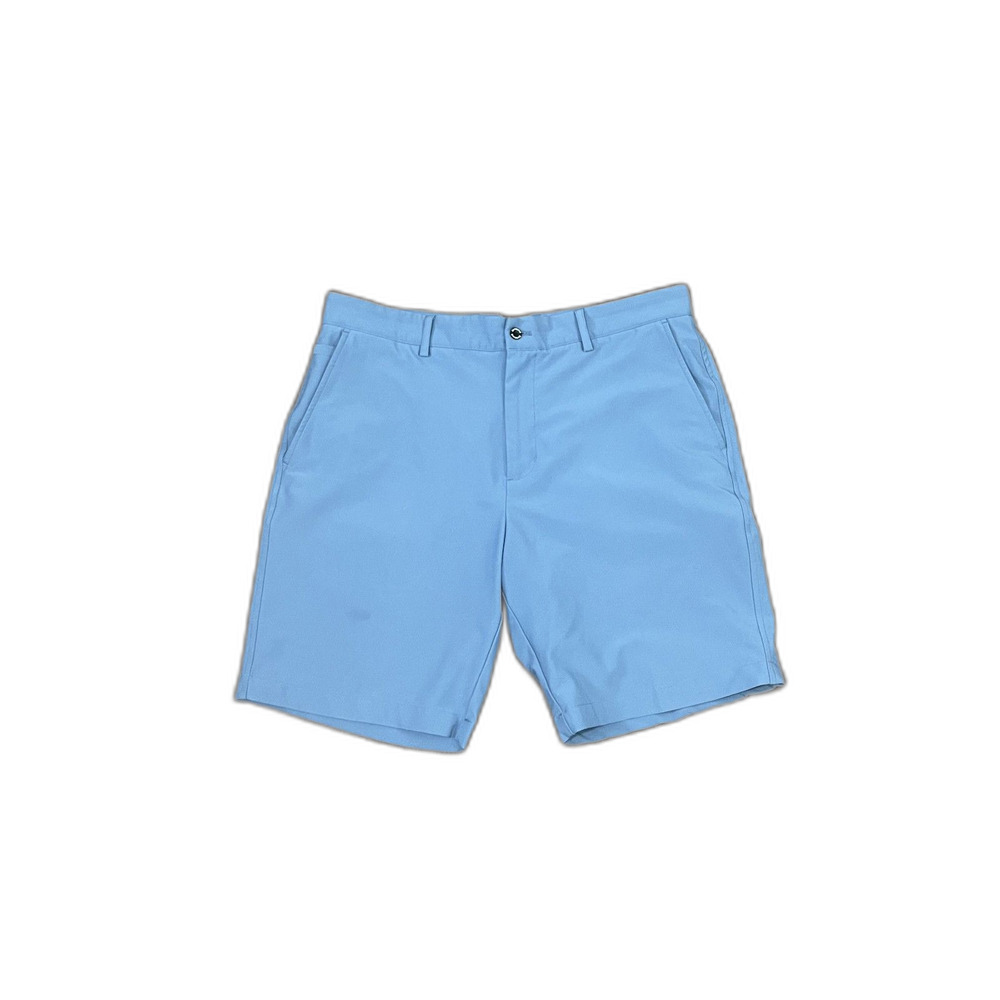Dunning Golf Shorts Mens 34 Blue Performance Stretch Lightweight 9" inseam